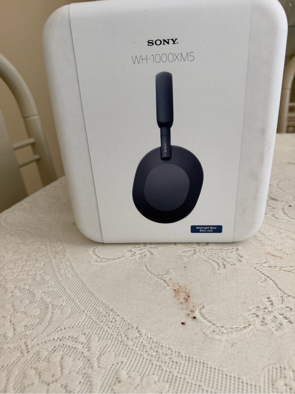 Sony WH-1000XM5 Wireless Headphones - Deep Blue